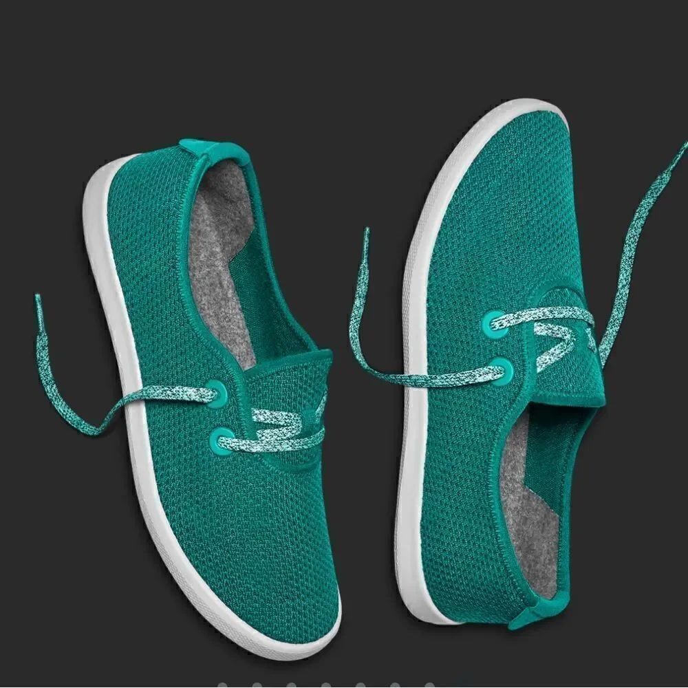 NWOT Allbirds Men's Tree Skippers Size 14 Kauri Peacock Teal Casual